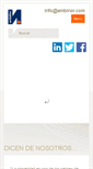 Mobile Screenshot of ambinor.com